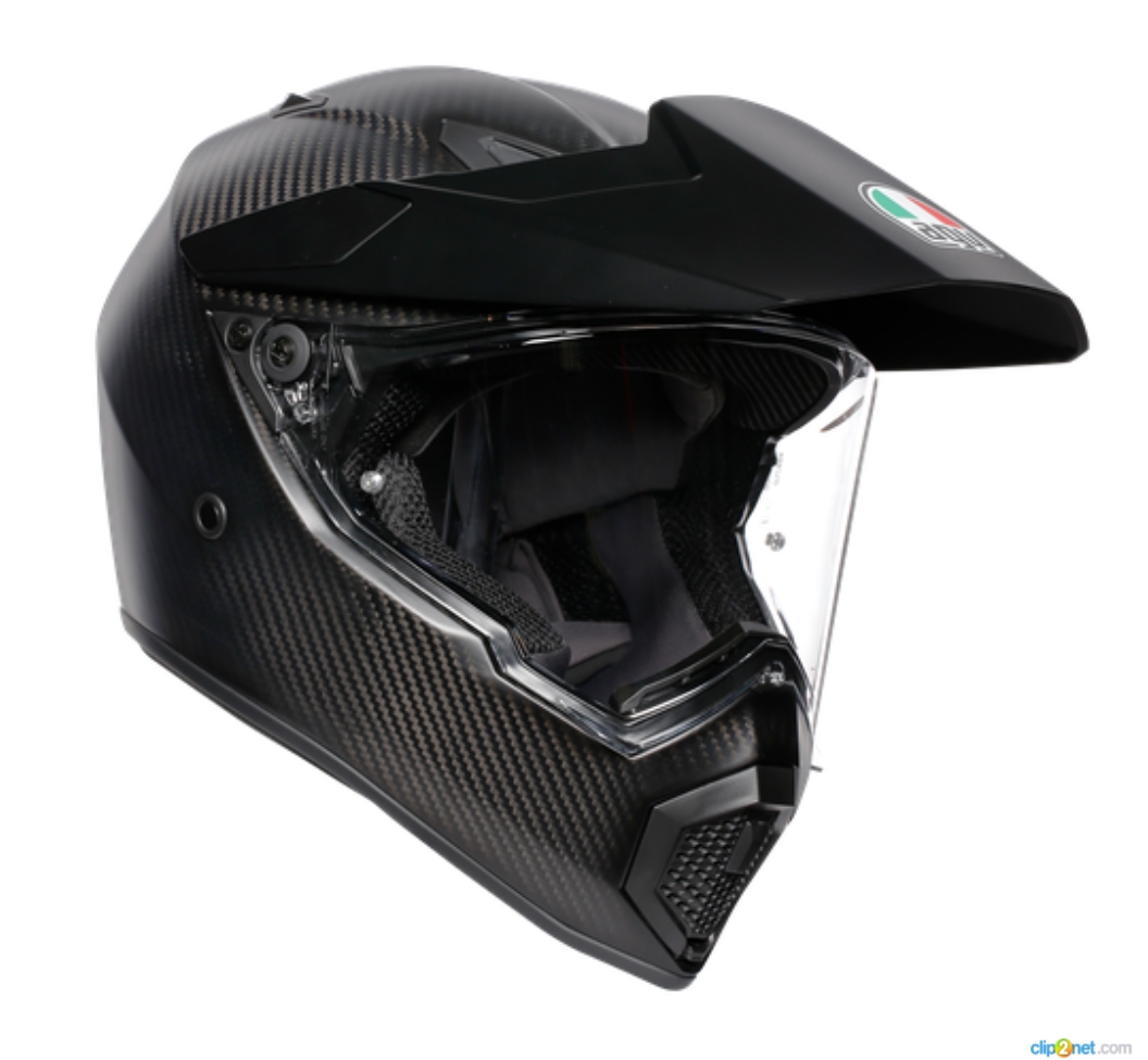 AGV Шлем AX9 матовый карбон - AGV - Мотошлемы - Интернет-магазин мотоэкипировки и мотозапчастей MотоГанза