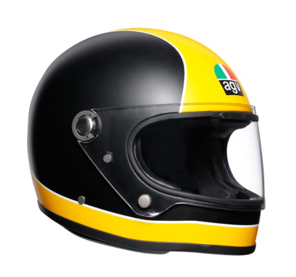 AGV Шлем X3000 SUPER AGV черный матовый/желтый - AGV - Мотошлемы - Интернет-магазин мотоэкипировки и мотозапчастей MотоГанза