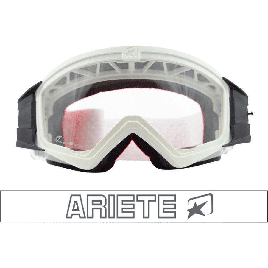 ARIETE Очки MUDMAX белые - Ariete кроссовые очки - прочее - Мотоэкипировка - Интернет-магазин мотоэкипировки и мотозапчастей MотоГанза