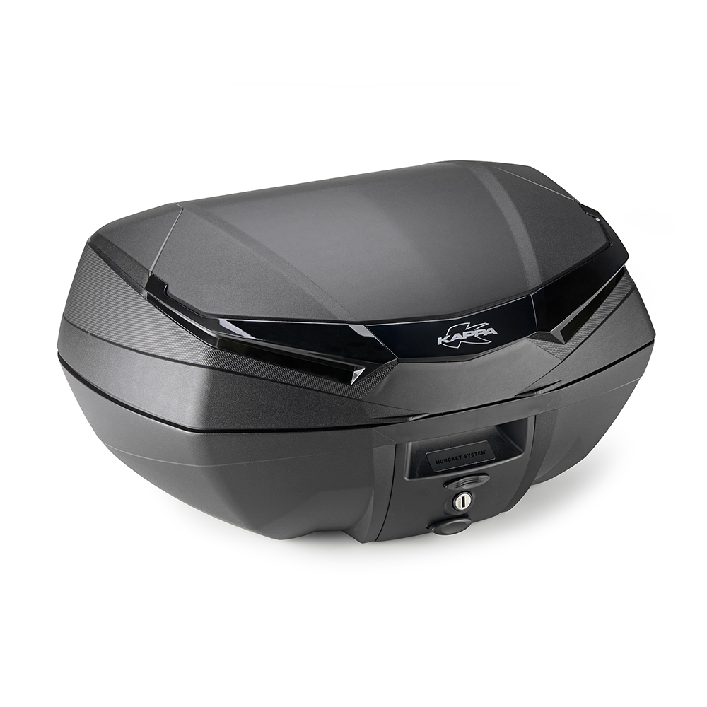 KAPPA Monokey K4900NN Кофр центральный 49л черный - KAPPA Кофры и площадки - кофры и сумки - Аксессуары - Интернет-магазин мотоэкипировки и мотозапчастей MотоГанза