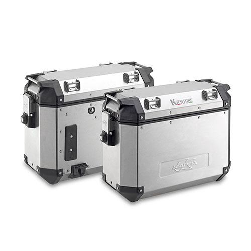 KAPPA Monokey K-VENTURE Кофры боковые алюминиевые 37л KVE37APACK2 - KAPPA Кофры и площадки - кофры и сумки - Аксессуары - Интернет-магазин мотоэкипировки и мотозапчастей MотоГанза