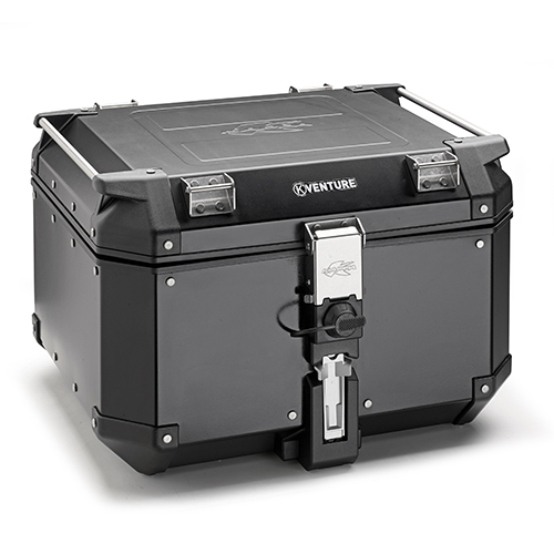 KAPPA Monokey K-VENTURE KVE48B Кофр центральный алюминиевый 48 литров  - KAPPA Кофры и площадки - кофры и сумки - Аксессуары - Интернет-магазин мотоэкипировки и мотозапчастей MотоГанза
