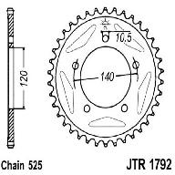 Звезда задняя DCR 1792.45