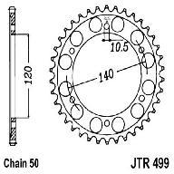 Звезда задняя DCR 499.40