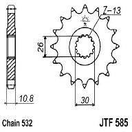 Звезда передняя DCF 585.17