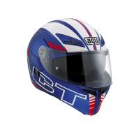 AGV Шлем COMPACT ST сине-бело-красный