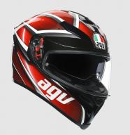 AGV Шлем K-5 S черно-красный