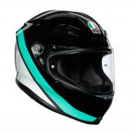 AGV Шлем K6 MINIMAL бело/зелено/черный