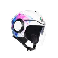 AGV Шлем ORBYT MAYFAIR белый/пурпурный
