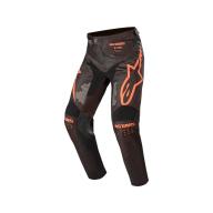 ALPINESTARS Мотобрюки кроссовые RACER TACTIC черно-серые камуфляж/оранжевый