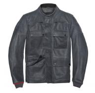 Куртка кожаная DAINESE KIDAL 120 серый графит