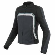 DAINESE Куртка кожаная женская LOLA 3 10F черный/серый