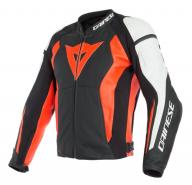 Куртка кожаная DAINESE NEXUS W12 черный/красный/белый