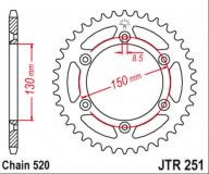 JT Звезда задняя JTR251.49