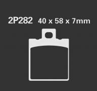Тормозные колодки Nissin 2P-282GS