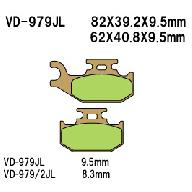 Тормозные колодки VESRAH VD 979/2JL