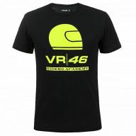 VR46 Футболка мужская Riders Academy черно-салатовая 