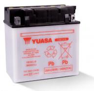 Аккумулятор YUASA YB16CL-B с электролитом