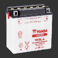 Аккумулятор YUASA YB18L-A с электролитом