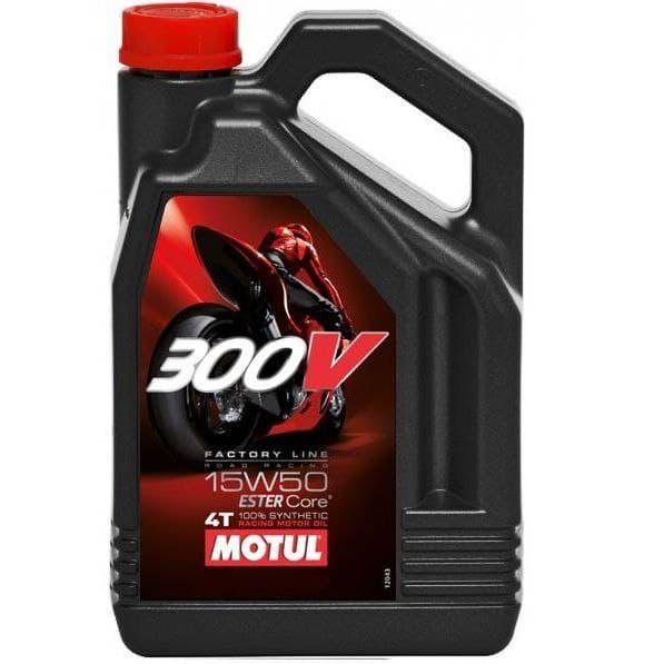 MOTUL Масло 300V 4T Factory Line 15W50 4 литра - MOTUL - масла и жидкости - Мотозапчасти - Интернет-магазин мотоэкипировки и мотозапчастей MотоГанза