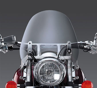 Лобовое стекло SWITCHBLADE DEFLECTOR прозрачное N21901 - Honda Shadow, Yamaha V-Star, Kawasaki Vulcan. - NATIONAL CYCLE - Аксессуары - Интернет-магазин мотоэкипировки и мотозапчастей MотоГанза