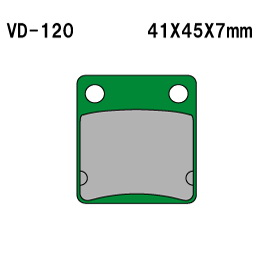Тормозные колодки  VESRAH VD 120JL - VESRAH дисковые - тормозные колодки - Мотозапчасти - Интернет-магазин мотоэкипировки и мотозапчастей MотоГанза