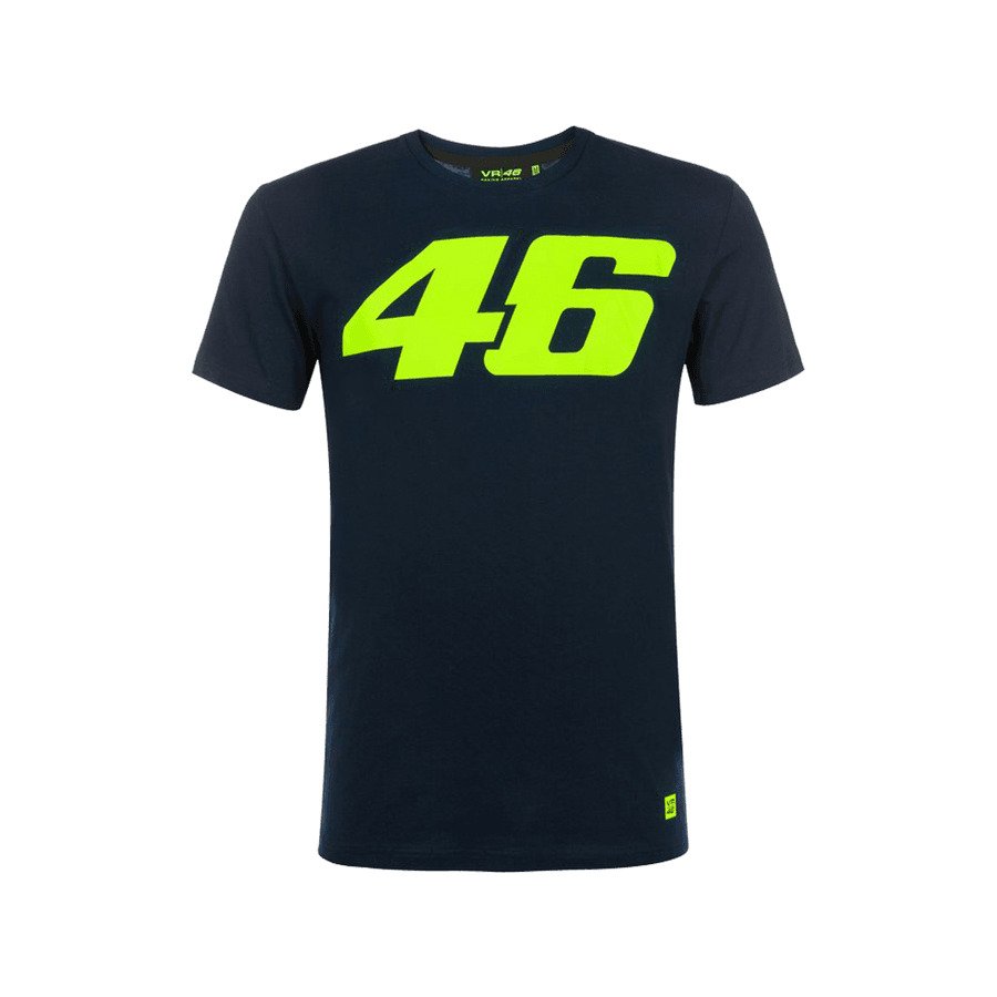 VR46 Футболка мужская черно-салатовая - VR 46 - прочее - Мотоэкипировка - Интернет-магазин мотоэкипировки и мотозапчастей MотоГанза